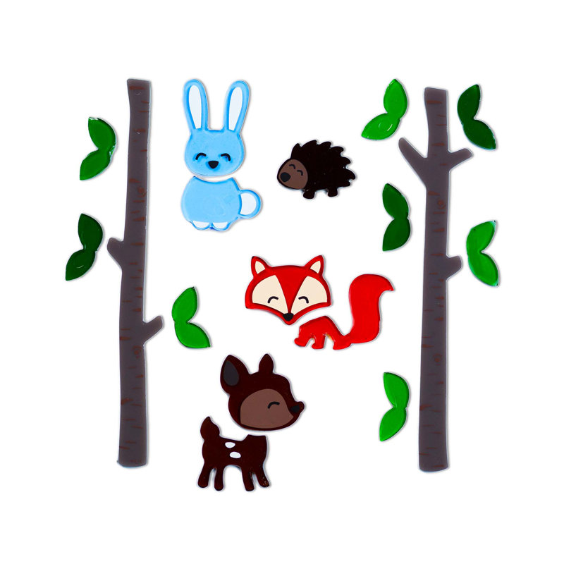 Adhésif décoratif "Roush Bag Large Forest Friends"