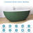 65" x 30" Freestanding Tub  Solid Surface Stone Resin Soaking Bathtub-100234060