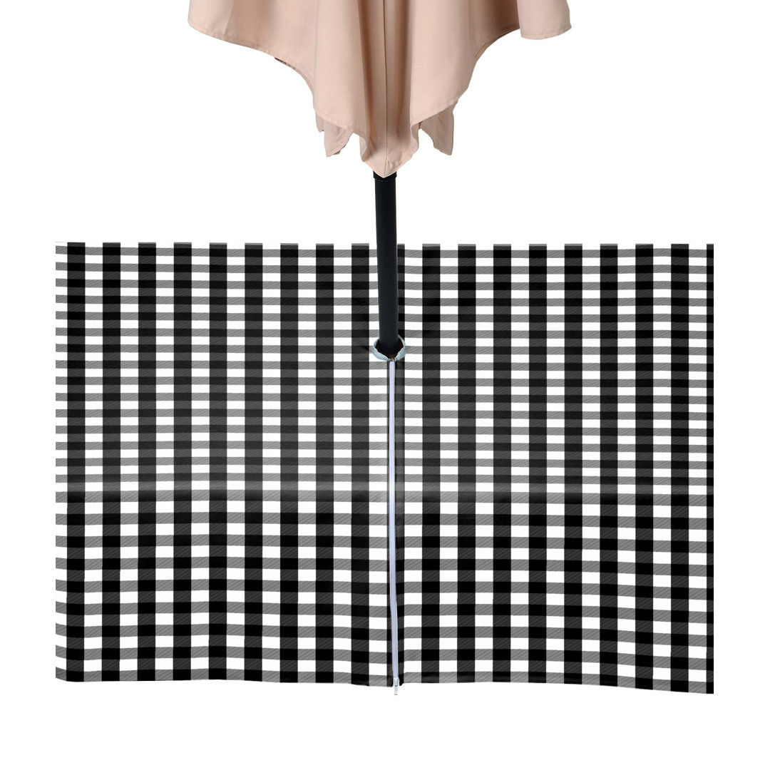 Picnic Check Outdoor Water Repellent Tablecloth East Urban Home