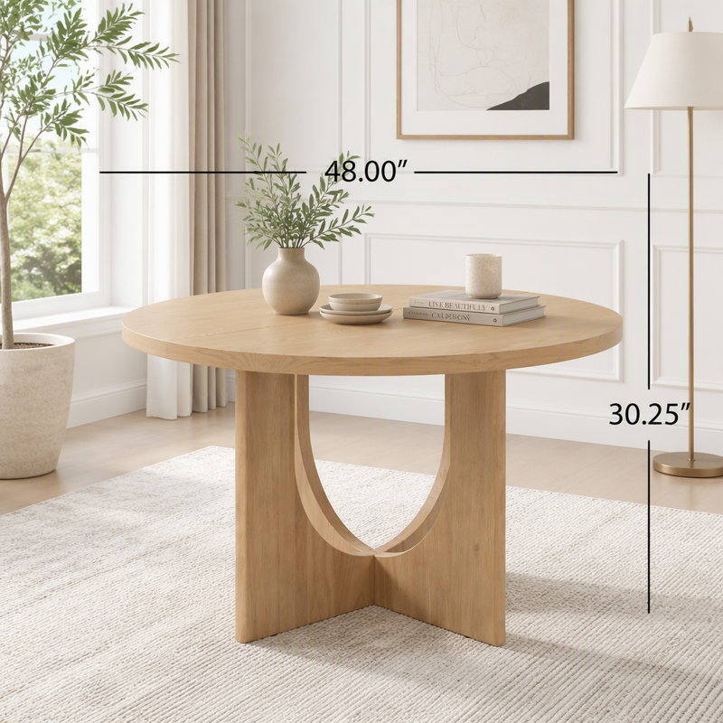 Table de salle à manger 48 ", Naturel