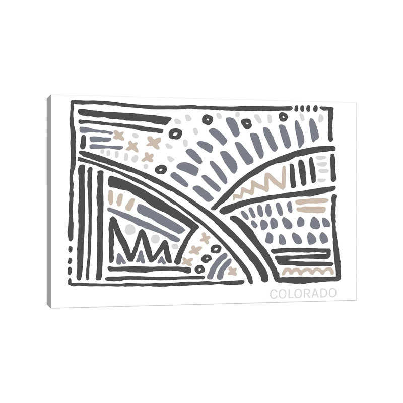 Colorado by Statement Goods - No Frame Gallery-Wrapped Canvas Giclée on Canvas, 45.72cm H x 66.04cm W