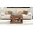 Farmhouse Square Coffee Table With Storage-1138799961