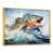 Gold Floater Framed