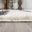 Tapis blanc / gris Colline-1176354179