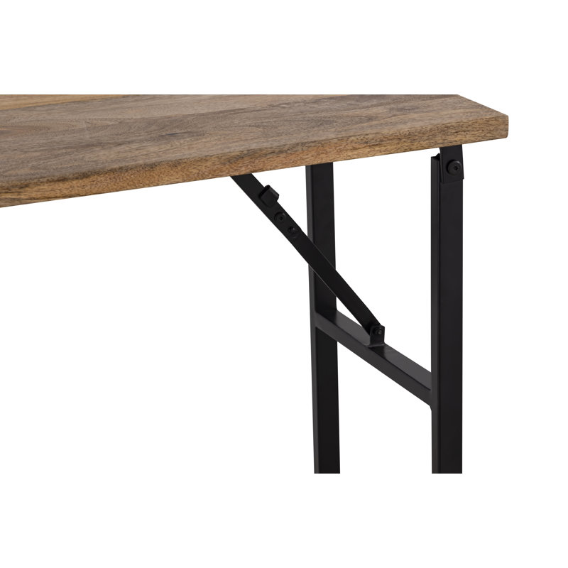 Aalish Natural Wood Console Table