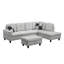 Canapé modulaire en L 103,5 po Crius-285912791-299445806