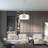 Aliou 5 - Light Dimmable Drum Chandelier-282192715