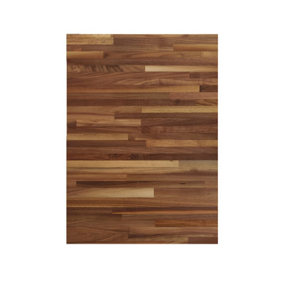 CONSDAN Butcher Block Counter Top, Solid Walnut Hardwood Countertop, Prefinished with Food-Safe Oil