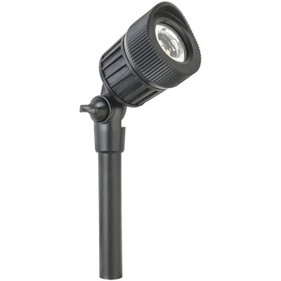 Projecteur d'extérieur à DEL blanc chaud 7W Paradise, basse tension, noir (paquet de 1)
