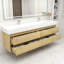 Meuble-lavabo mural double 80 po avec lavabo acrylique Victoria-94524420