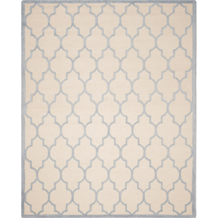 Cannen Hand Tufted Wool Geometric Rug
