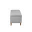 Banc de rangement rembourré Mairianne