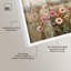 Art mural rétro «Blooms I Shadowbox» par Art Remedy-115128018-115128014