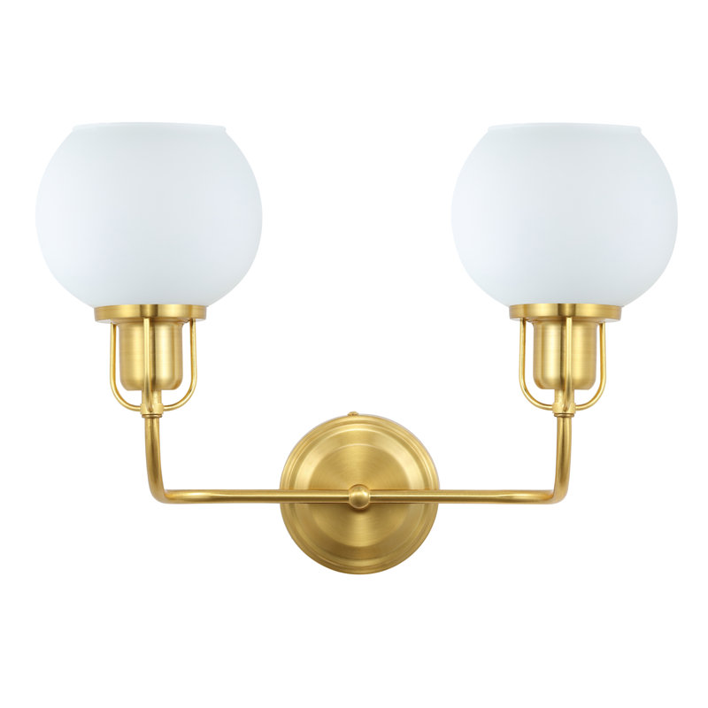 Nuhi Armed Sconce, White, 12'' x 15.75''