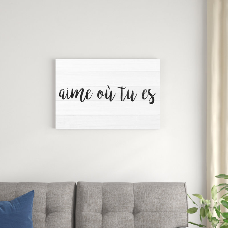 Typographie française VI, H 20 po x l 30 po