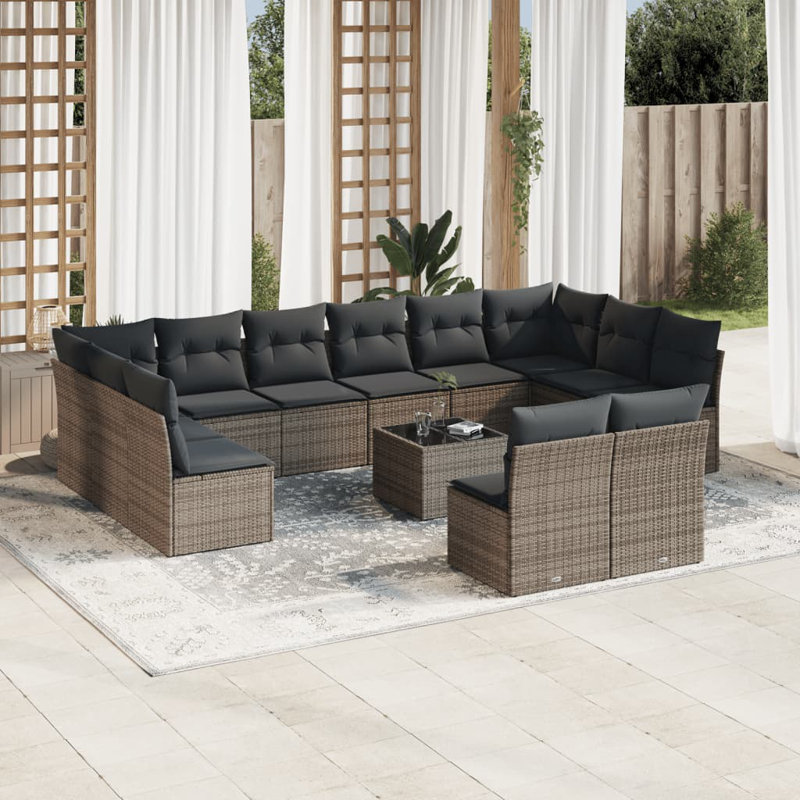 Ensemble de canapé de jardin Vidaxl