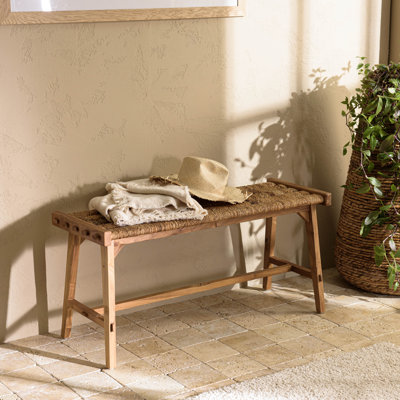 Charesse Solid Wood Bench