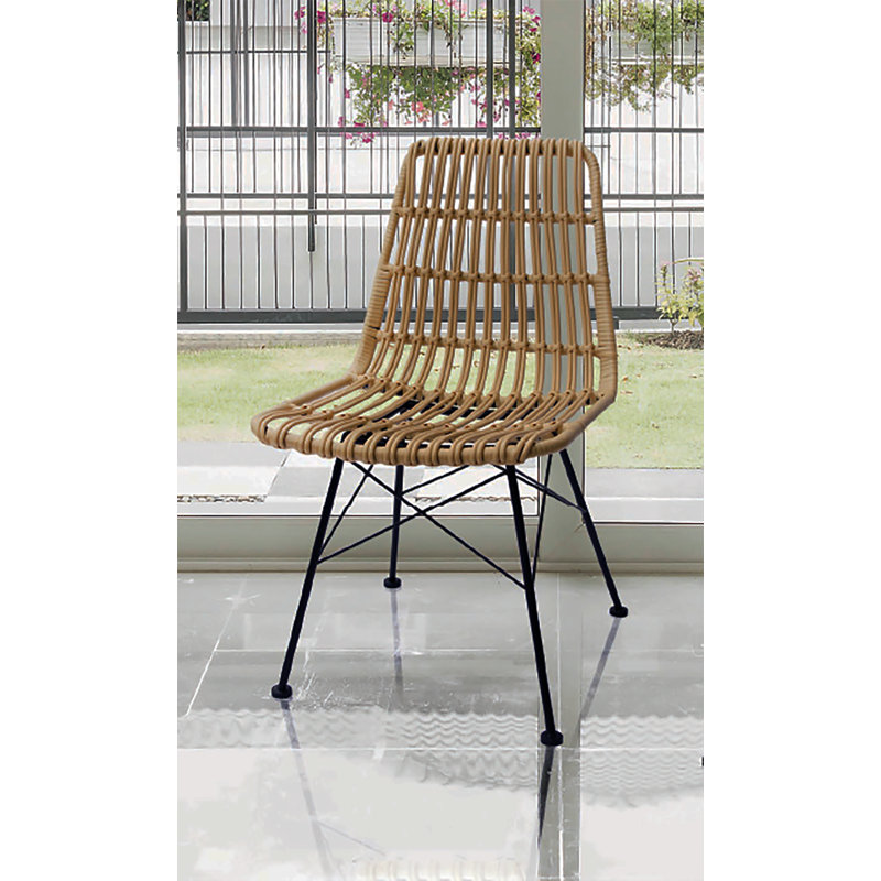 Winding Upholstered Accent Chair