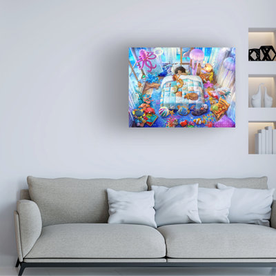 Art sur toile «Henri Sweet Chins» par Henriette