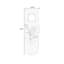 Art mural en bois manufacturé brun et blanc-118565751