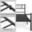 Minimalist Metal Slatted Bed Platform with Arrow Design Headboard-1221195389-1221307263