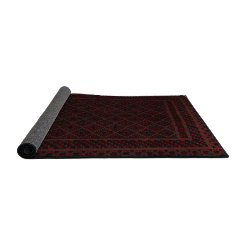 Tapis brun Southwestern, Rond 4 pi