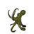 Large and Impressive Octopus Made of Bronze Statue Size: 33" x 34" x 29"H