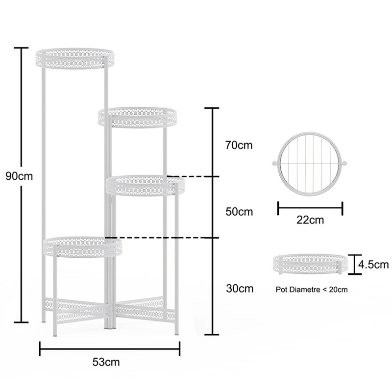 Plant Stand - Set of 4