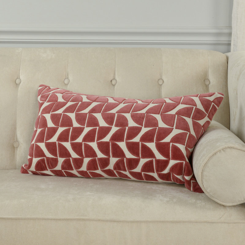 Coussin en coton, Rouille, Polyester