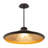 Alfa 1 - Light Bronze/Gold Leaf LED Single Pendant