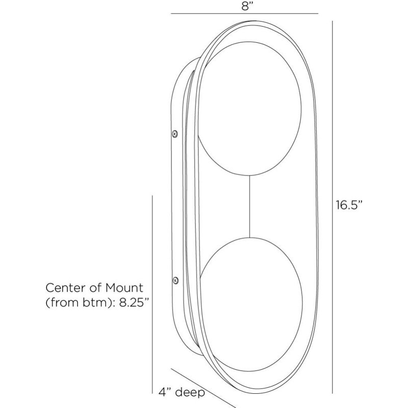 Glaze Large Sconce