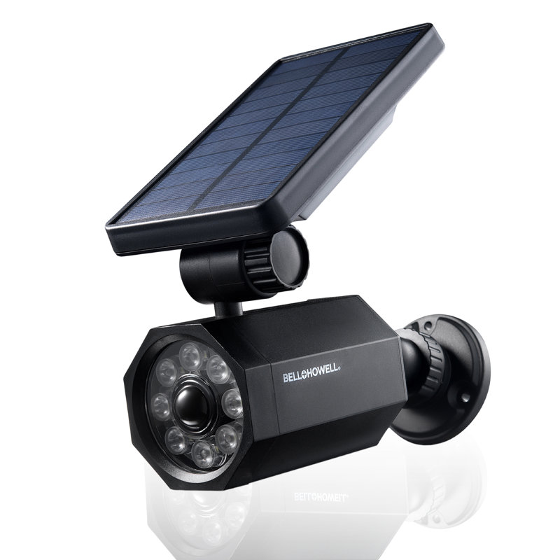 Lumières d'extérieur à DEL avec capteur de mouvement Bell + Howell Bionic, Noir