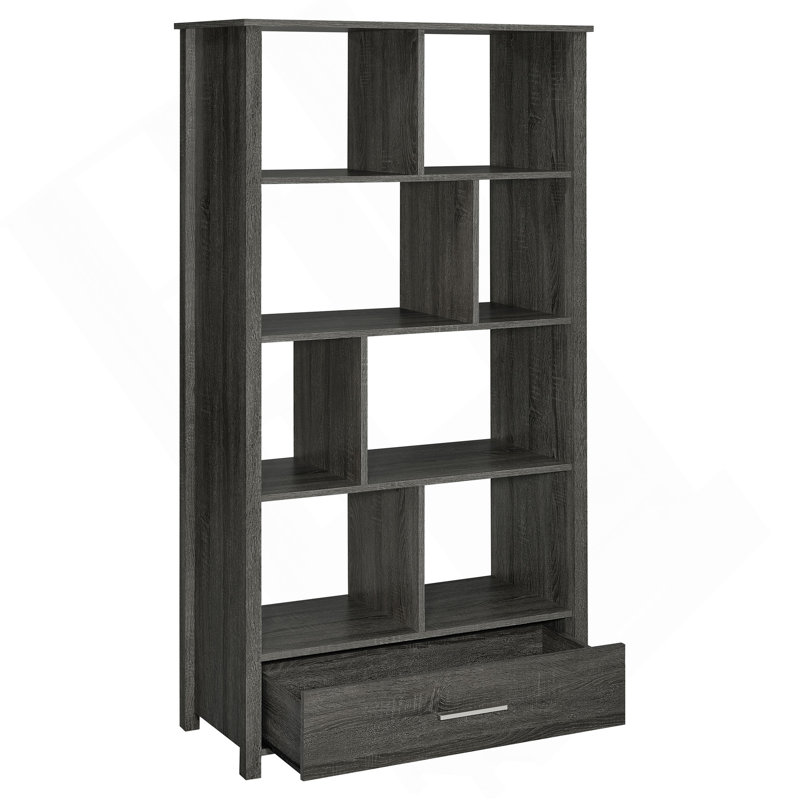 Bibliothèque de rangement Dylan, Gris