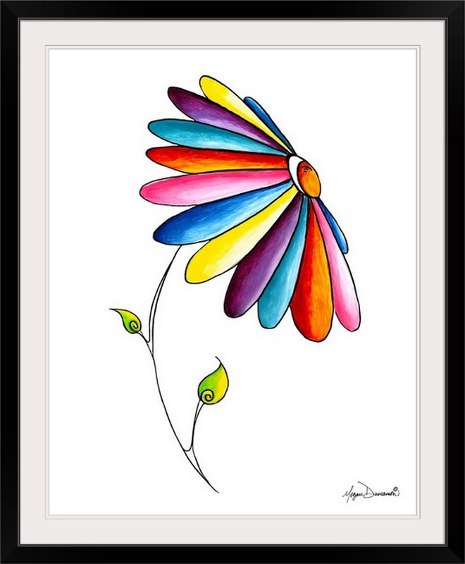 «Shavertor Simple Beauty» par Megan Duncanson - impression, Cadre noir, H 38 po x l 32 po x P 1 po