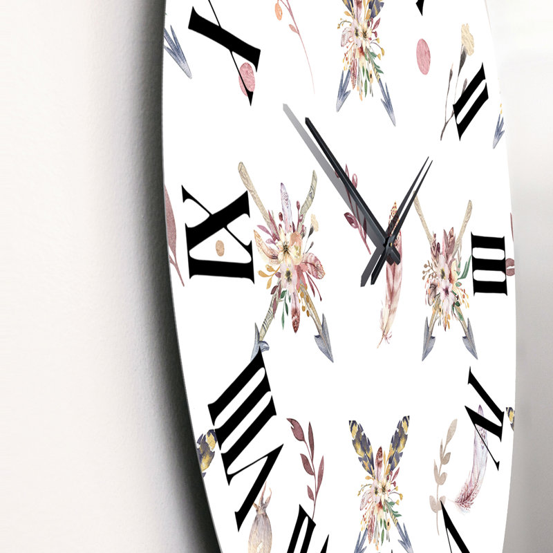 Horloge murale Boho, Moyen