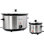 Mijoteuse MegaChef 8 litres avec mini réchaud 0,6 litre