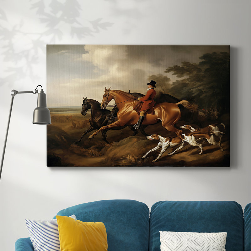 ANIMAL XCVII - Toile tendue avec châssis de qualité supérieure - Prêt à être accroché, H 12 po x l 18 po