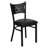 Prompton Coffee Back Metal Restaurant Chair-587388518