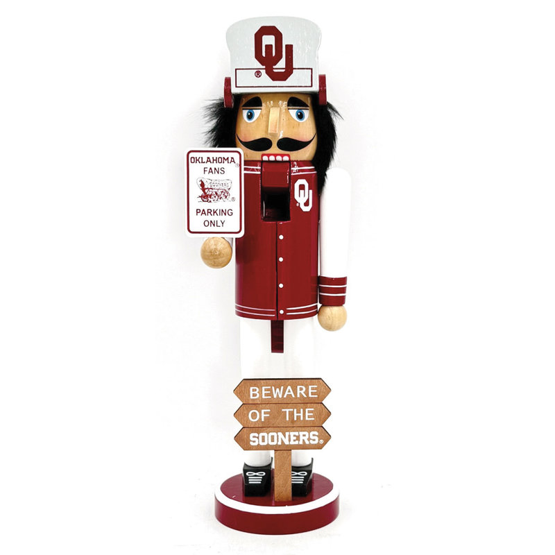 Casse-noisette 12 "NCAA College Spirit Beware, Oklahoma