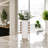Stoneware Vase with Decorative Spherical Accents and Contemporary Design - Modern Stylish Stoneware Cylinder with Unique Orb Details for Chic Aesthetic Appeal-1270023127