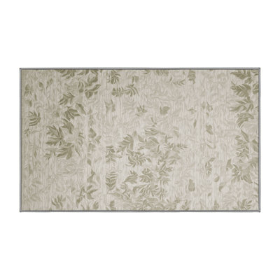 Machine Washable Gray Area Rug