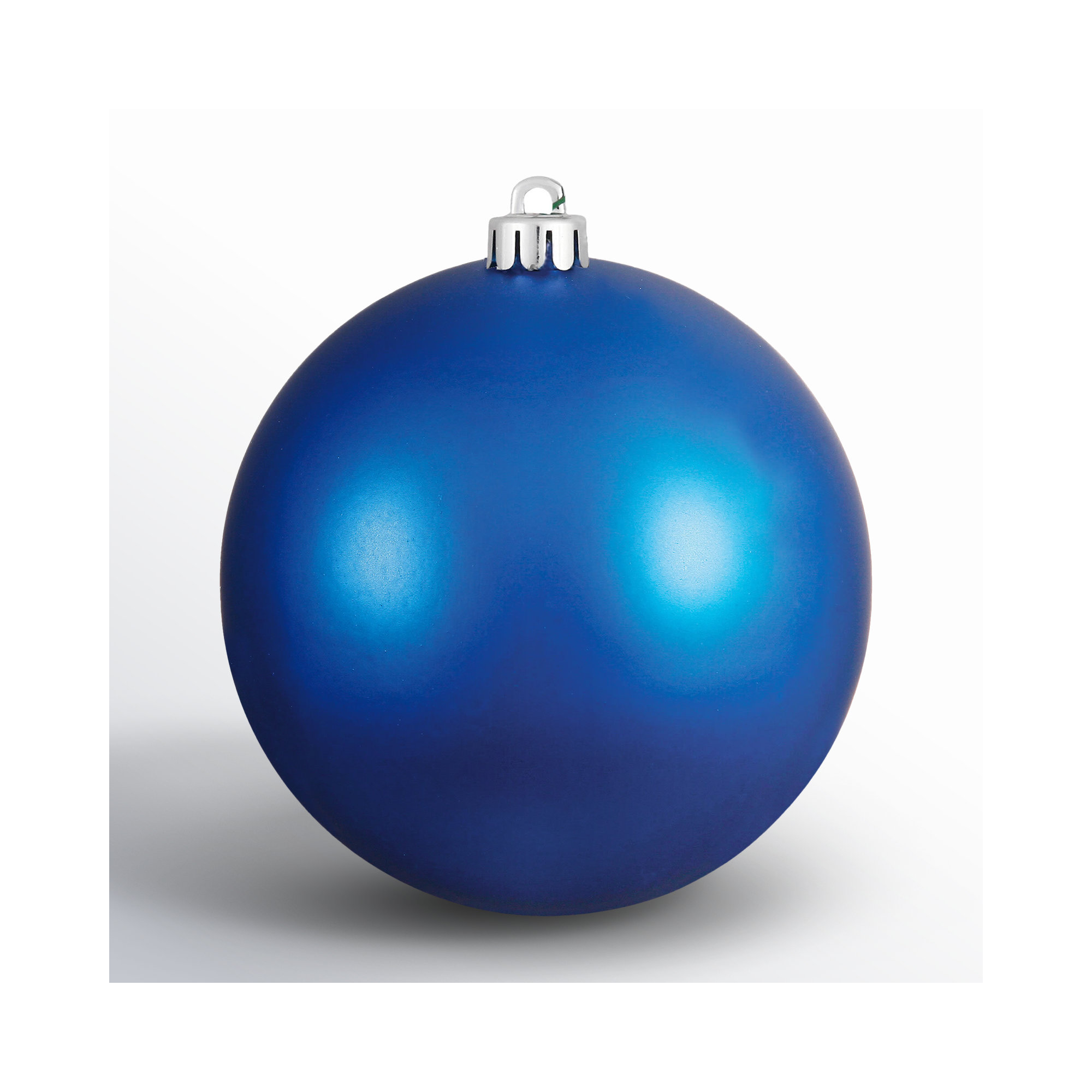 Holiday Décor Ball Ornament, 3", Blue Matte