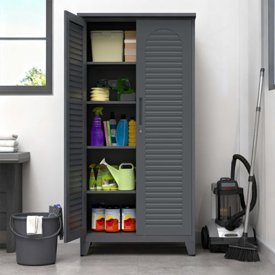 73'' Tall Metal Tool Storage Cabinet