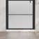 Framed Pivot Swing Shower Door With Frosted Tempered Glass34 In.w X 72 In.h