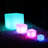 10'' Battery Powered Integrated LED Color Changing Outdoor Floor Lamp