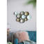 Décoration murale contemporaine en métal 24,5 "X 18"