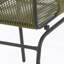 OUDOOR WICKER CHAIR, GREEN, SET OF 2-583064710
