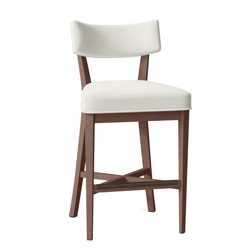 Tabouret de bar 29,5 po Juliet, Perigold Birchbox Naturel, Noyer, Tabouret de bar (siège d'une hauteur de 29,5 po)
