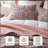 3-Piece Full/Queen Boho Floral Reversible Quilt