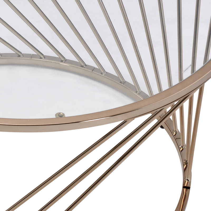 Mariário Glass Top Single Coffee Table